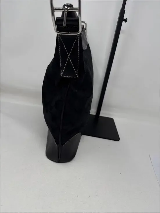 Coach Chelsea Signature Black Canvas & Leather Bag( No Strap) - Picture 6 of 11